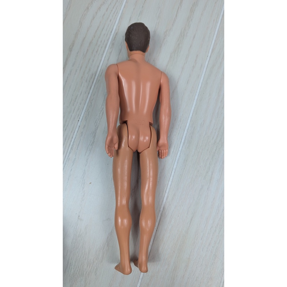 Mattel Vintage 90s Ken barbie doll Brunette Blue Eyes Nude - Picture 6 of 10